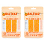 Salteez Seltzer Strips - Sweet & Sour Peach - 2 Packs - 20 Total Strips! - FREE SHIPPING!